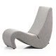 Vitra Amoebe Lounge Chair in Cento Salt and Pepper — packshot, detail