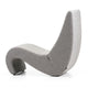Vitra Amoebe Lounge Chair in Cento Salt and Pepper — packshot, detail