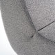 Vitra Amoebe Lounge Chair in Cento Salt and Pepper — packshot, detail