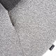 Vitra Amoebe Lounge Chair in Cento Salt and Pepper — packshot, detail
