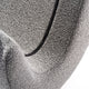 Vitra Amoebe Lounge Chair in Cento Salt and Pepper — packshot, detail
