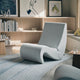 Vitra Amoebe Lounge Chair in Cosy 2 Pale Blue — lifestyle