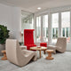Vitra Amoebe Lounge Chair and Amoebe Highback — lifestyle
