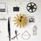Vitra Asterisk Wall Clock in Brass — lifestyle
