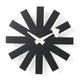Vitra Asterisk Wall Clock in Black — packshot