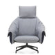 Vitra Bascule Highback Lounge Chair in Cento Light Lavender and Electric Blue — packshot