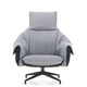 Vitra Bascule Highback Lounge Chair in Cento Light Lavender and Electric Blue — packshot, detail