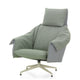 Vitra Bascule Highback Lounge Chair in Cento Light Lavender and Light Sage, Chalk base — packshot