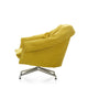 Vitra Bascule Lowback Lounge Chair in Iroko 2 Lemon — packshot, detail