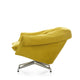 Vitra Bascule Lowback Lounge Chair in Iroko 2 Lemon — packshot, detail