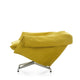 Vitra Bascule Lowback Lounge Chair in Iroko 2 Lemon — packshot, detail