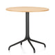 Vitra Belleville Bistro Table Indoor Round in Light Oak Veneer — packshot, detail