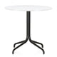 Vitra Belleville Bistro Table Indoor Round in White Melamine — packshot, detail