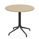 Vitra Belleville Bistro Table Indoor Round in Light Oak Veneer — packshot