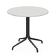 Vitra Belleville Bistro Table Indoor Round in White Melamine — packshot