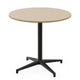 Vitra Bistro Table Indoor Round in Light Oak Veneer — packshot
