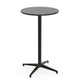 Vitra Bistro Stand-up Table Indoor Round, Ø64.2cm, Dark Oak Veneer — packshot
