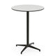 Vitra Bistro Stand-up Table Indoor Round, Ø79.6cm, White Laminate — packshot