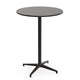 Vitra Bistro Stand-up Table Indoor Round, Ø79.6cm, Dark Oak Veneer — packshot
