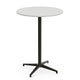 Vitra Bistro Stand-up Table Indoor Round, Ø79.6cm, White Melamine — packshot