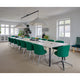 Vitra Mikado Side Chair Four Star Base — lifestyle, meeting room, with Vitra Mikado Armchair