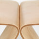 Vitra Butterfly Stool in Maple — packshot, detail