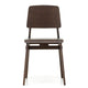 Vitra Chaise Tout Bois Chair in Dark Oak — — packshot, detail