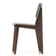 Vitra Chaise Tout Bois Chair in Dark Oak — packshot, detail