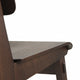 Vitra Chaise Tout Bois Chair in Dark Oak — packshot, detail