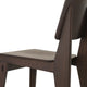 Vitra Chaise Tout Bois Chair in Dark Oak — packshot, detail