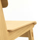 Vitra Chaise Tout Bois Chair in Natural Oak — packshot, detail