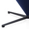 Vitra Cone Chair Basic Dark Powder Coated Smooth Base - closeup view