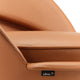 Vitra Cone Chair in Leather Premium Cognac — packshot, detail