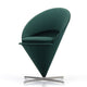 Vitra Cone Chair in Volo Forest — packshot, detail