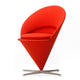 Vitra Cone Chair in Tonus Red — packshot