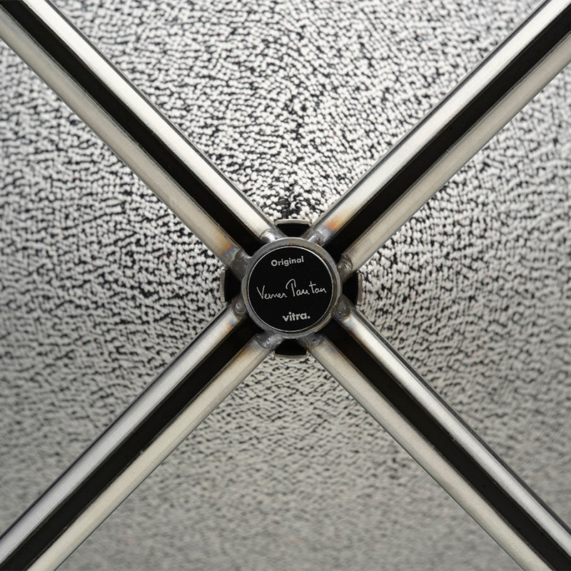 Vitra Cone Chair stainless steel satin base — detail