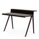 Vitra Courier DeskDark Oak Veneer with Dark Bordeaux Base — packshot
