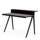 Vitra Courier Desk — Dark Oak Veneer with Deep Black Base, packshot 01
