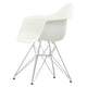 Vitra Eames Plastic Armchair RE DAR in 04 White RE / Chrome — packshot