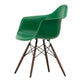 Vitra Eames Plastic Armchair RE DAW in 17 Emerald RE / Dark Maple — packshot