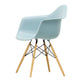 Vitra Eames Plastic Armchair RE DAW in 23 Ice Grey RE / Honey-Toned Ash — packshot