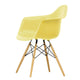 Vitra Eames Plastic Armchair RE DAW in 92 Citron RE / Honey-Toned Ash — packshot