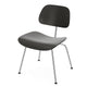 Vitra Eames Plywood Group DCM Chair in Black Ash, Chrome — packshot, detail