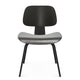 Vitra Eames Plywood Group DCW Chair in Black Ash — packshot, detail