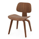 Vitra Eames Plywood Group DCW Chair in Black Pigmented Walnut — packshot