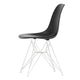 Vitra Eames Plastic Side Chair RE DSR in 12 Deep Black RE / White Powder Coated — packshot