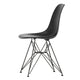 Vitra Eames Plastic Side Chair RE DSR in 12 Deep Black RE / Basic Dark Powder Coated — packshot