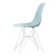 Vitra Eames Plastic Side Chair RE DSR in 23 Ice Grey RE / White Powder Coated — packshot