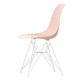 Vitra Eames Plastic Side Chair RE DSR in 41 Pale Rose RE / White Powder Coated — packshot