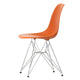 Vitra Eames Plastic Side Chair RE DSR in 43 Rusty Orange RE / Chrome — packshot